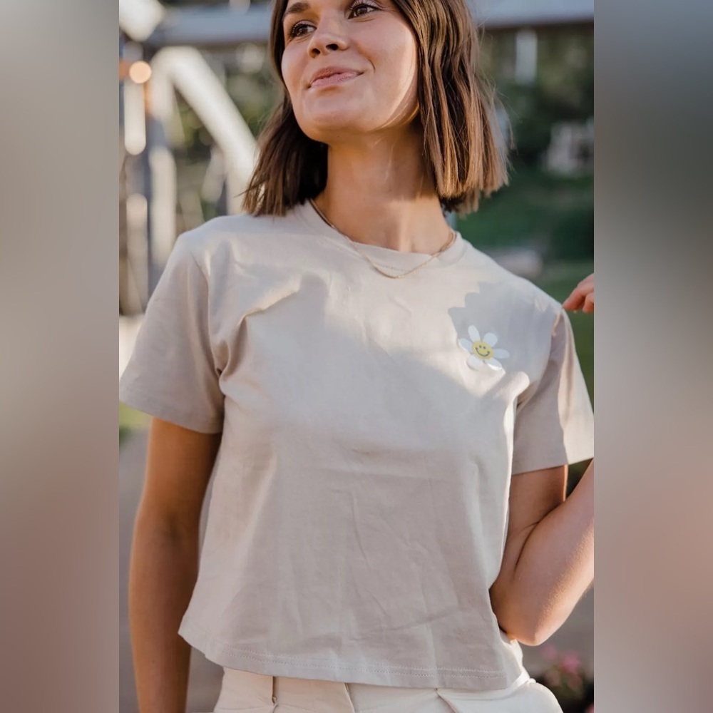 Miou Muse Jemima Daisy Short-Sleeve Tee